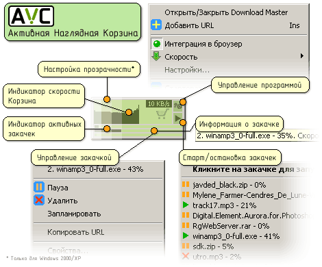 Download Master Довнлоад Мастер — скриншот 1